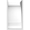 Ekena Millwork Standard Olympic Architectural Grade PVC Corbel, 5"W x 10"D x 10"H CORP05X10X10OLY - alternate 3